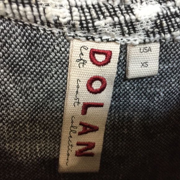 Dolan Left Coast Collection Gray Leopard Print Top - Picture 5 of 14